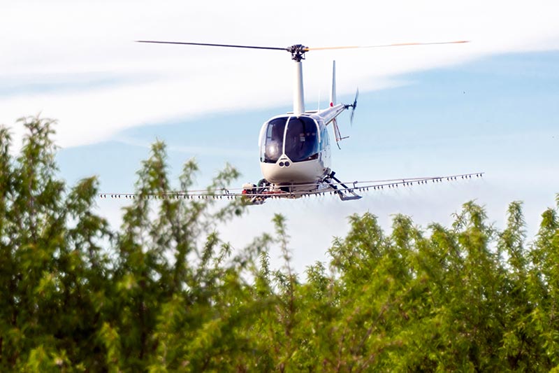 Nevada Frost Control by Helicopter